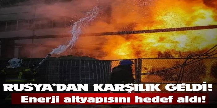 Rusya, Kiev'de enerji altyapısını hedef aldı