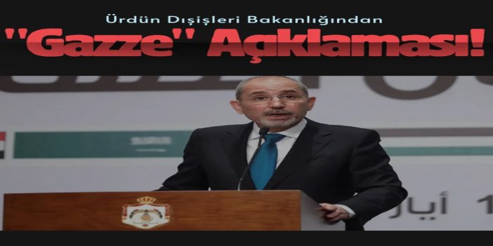 Ürdün Dışişleri Bakanlığından "Gazze" açıklaması: Ateşkesin ikinci aşamasına geçilmeli