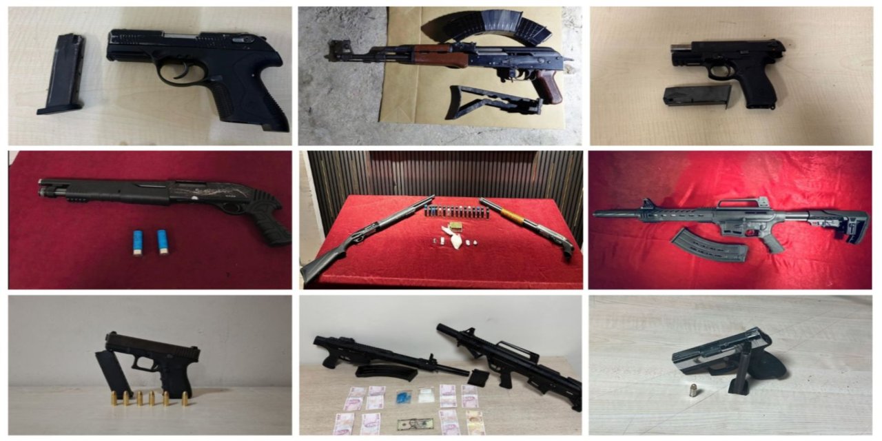 Gaziantep'te kasım ayı asayiş operasyonlarında bin 809 kişi tutuklandı