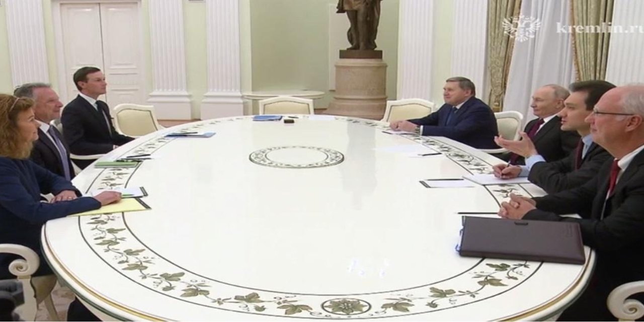 Putin'in, Kremlin'de Witkoff ve Kushner ile toplantısı başladı