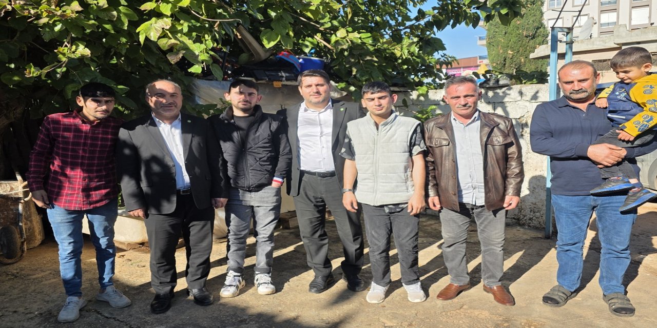 HÜDA PAR Antalya'da engelli üç kardeşi ziyaret etti