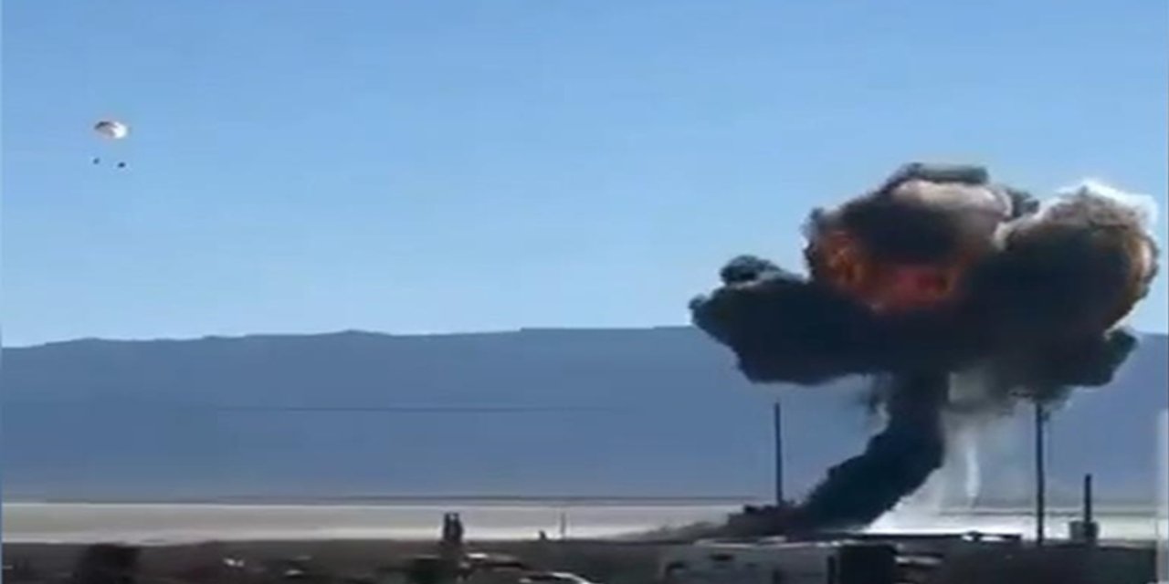 ABD hava kuvvetlerinin gösteri uçağı düştü