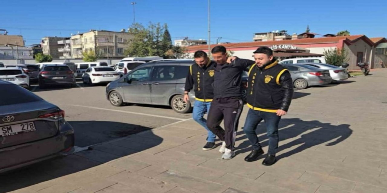 Adana'da 120 suç kaydı bulunan zanlı yakalandı