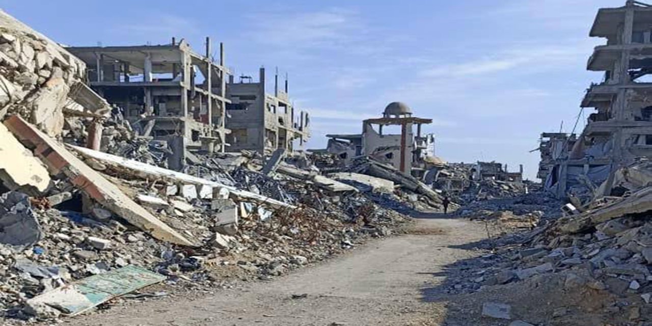 Siyonist işgalciler Gazze'nin doğu bölgelerini yoğun şekilde hedef aldı