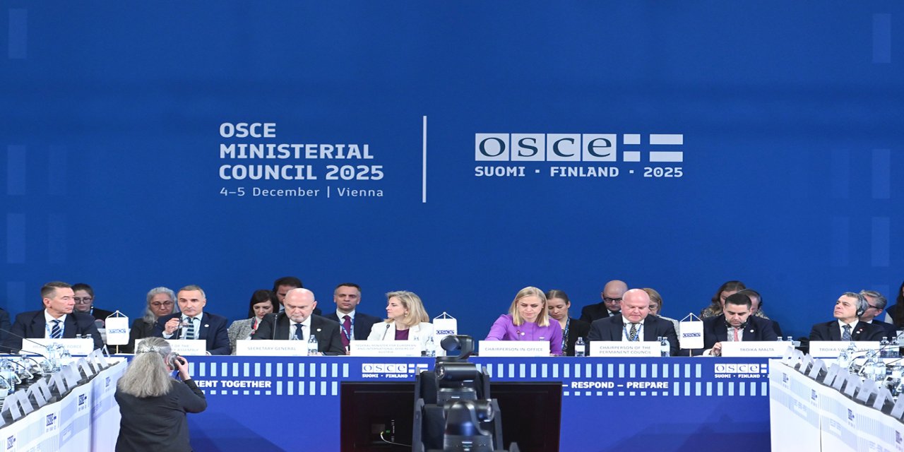 AGİT'in 32. Bakanlar Konseyi Toplantısı sona erdi