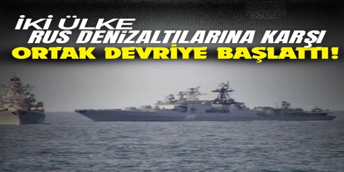 İngiltere ve Norveç, Rus denizaltılarına karşı ortak devriye başlattı