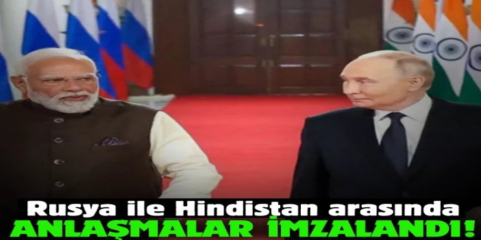 Rusya ile Hindistan arasında iş birliği anlaşmaları imzalandı