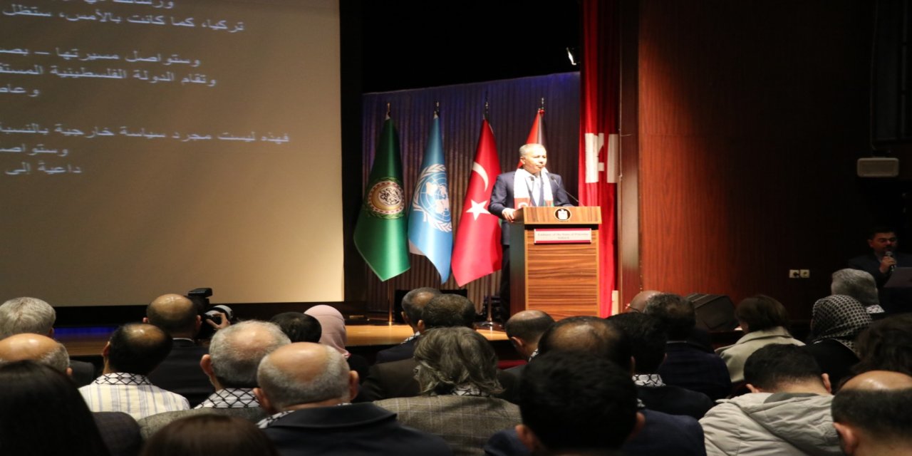 Bakan Yerlikaya: Filistin meselesi artık ertelenebilir, ötelenebilir bir mesele değildir