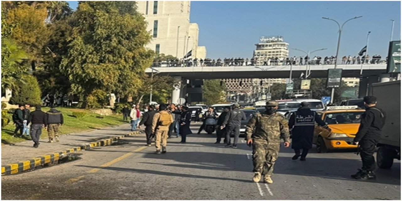Suriye'nin başkenti Şam'da patlama meydana geldi
