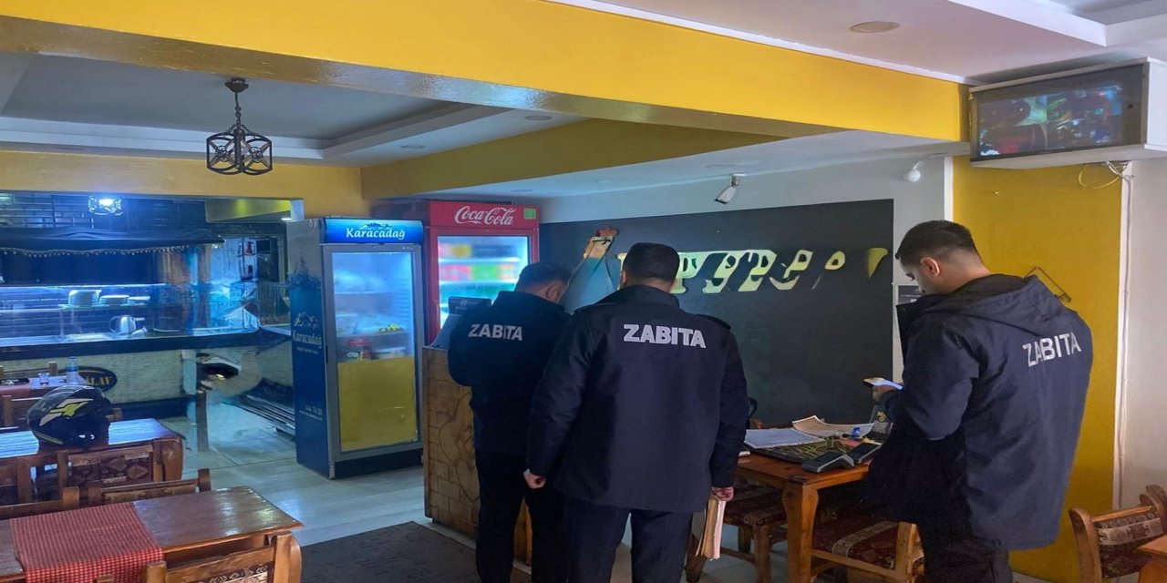 Siirt’te zabıta 270 iş yerini denetledi: 150’si uyarıldı