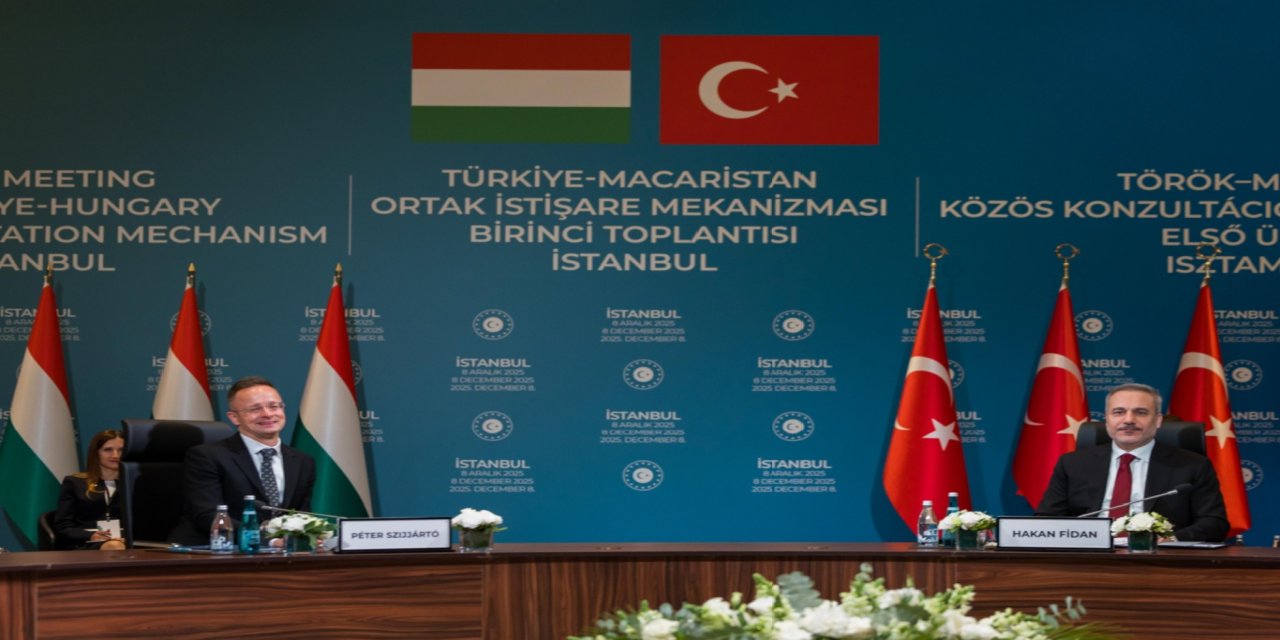 Dışişleri Bakanı Fidan Türkiye-Macaristan Ortak Toplantısı’na ev sahipliği yaptı