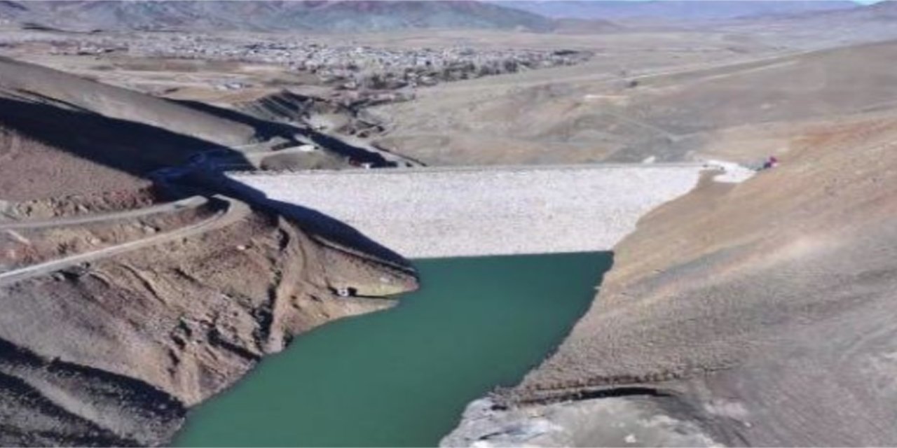 Van Ortanca Göleti’nde su tutuldu