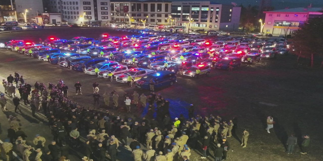 Bingöl'de Emniyet ve Jandarma teşkilatlarına 162 yeni araç