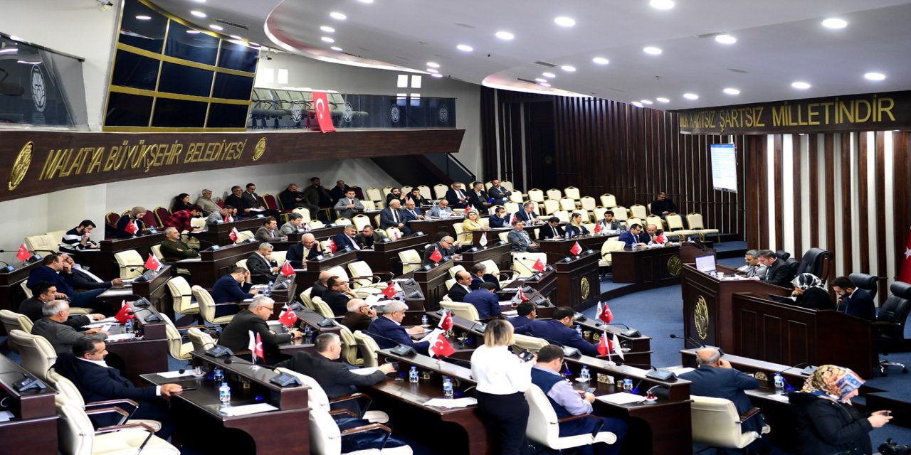 Malatya Büyükşehir Belediye Meclisi aralık ayı toplantısı yapıldı