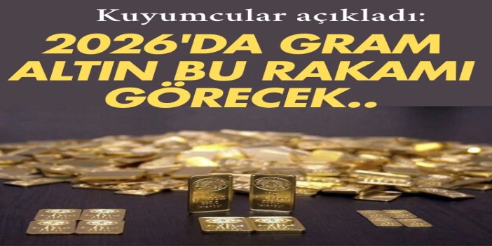 Kuyumcular 2026 için altında yükseliş bekliyor