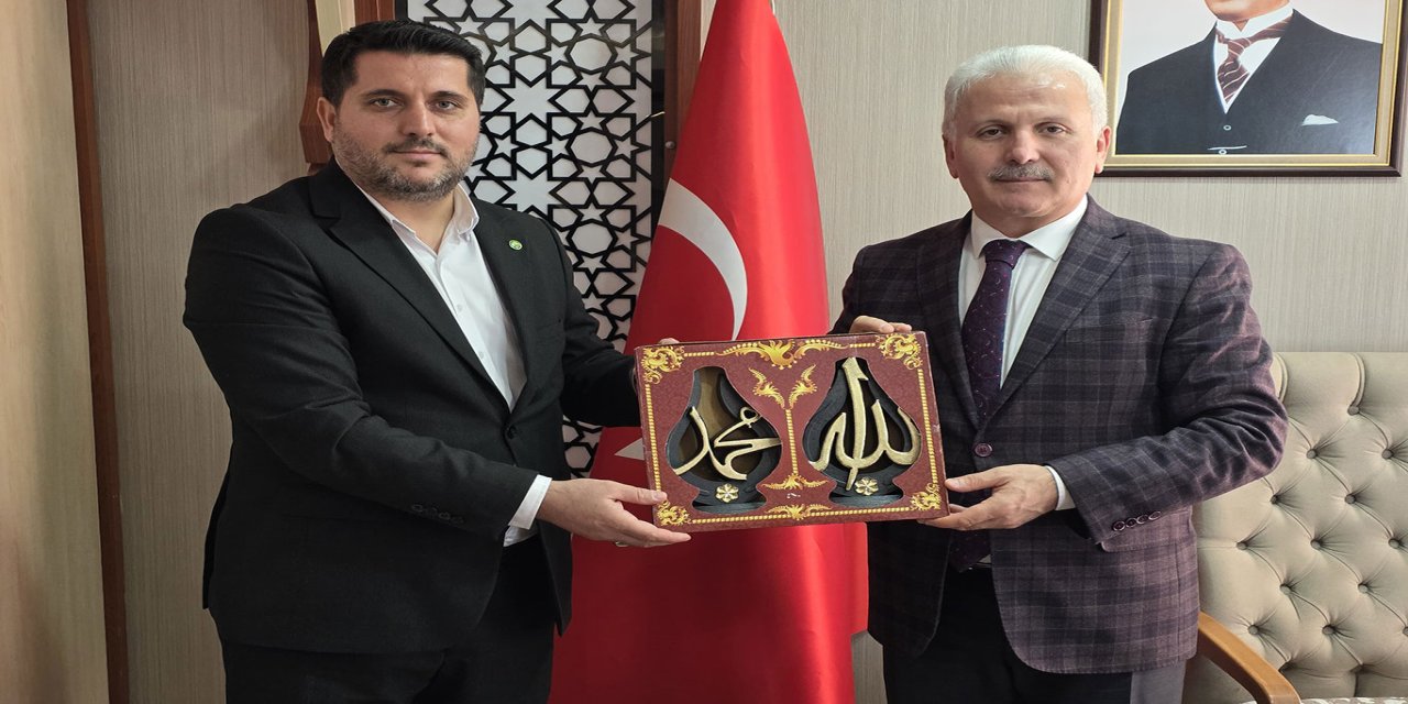 HÜDA PAR'dan Antalya İl Müftüsüne 'Hayırlı Olsun' ziyareti