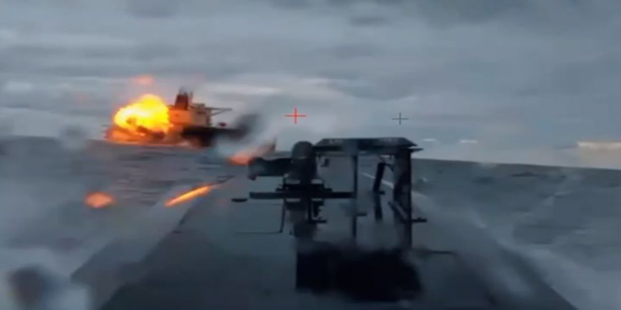 Ukrayna'dan Rusya'ya ait petrol tankerine saldırı