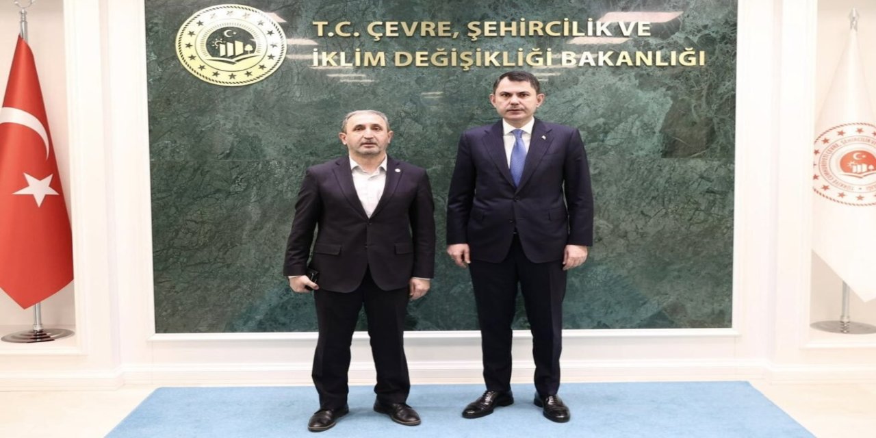 HÜDA PAR Genel Başkan Vekili Demir'den Bakan Kurum'a ziyaret