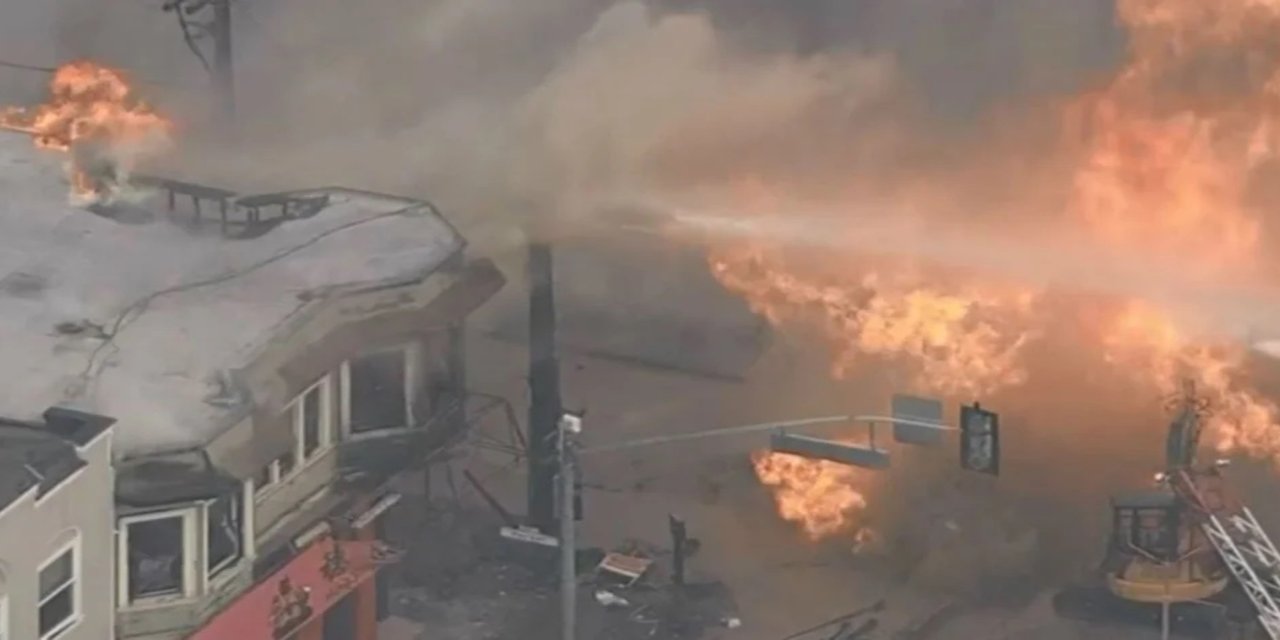 ABD'de doğal gaz hattında patlama: 6 yaralı