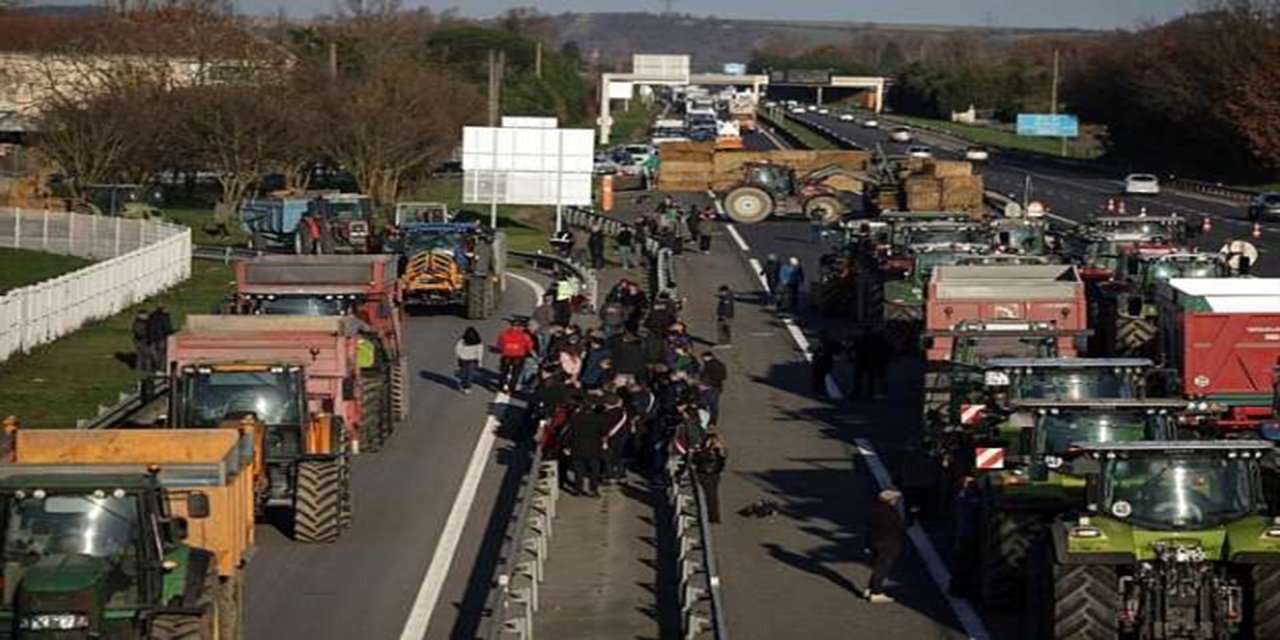Fransa'da çiftçi eylemleri ülke geneline yayılıyor