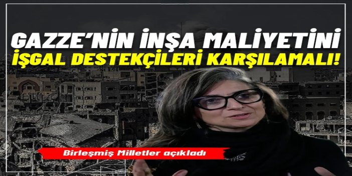 BM: israil ve başlıca destekçileri Gazze’nin yeniden inşa maliyetini üstlenmeli
