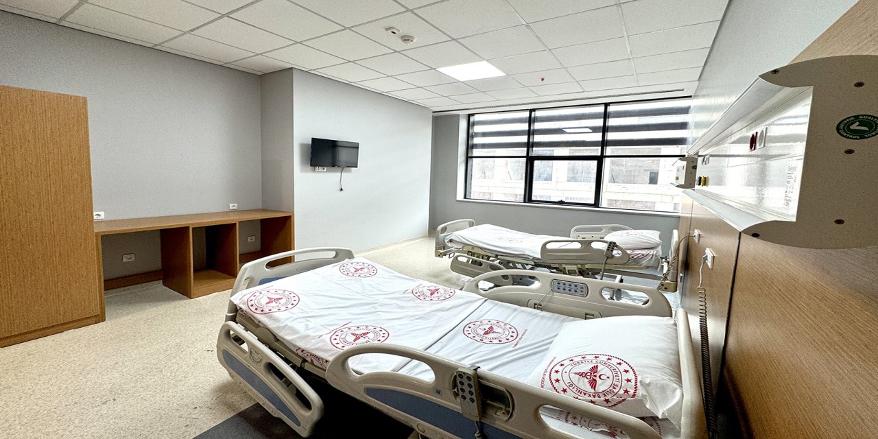 Diyarbakır Kayapınar Şehir Hastanesi’nde örnek hasta odası tamamlandı