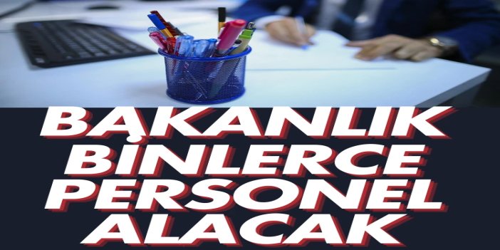 Aile ve Sosyal Hizmetler Bakanlığı 3 bin personel alımı yapacak