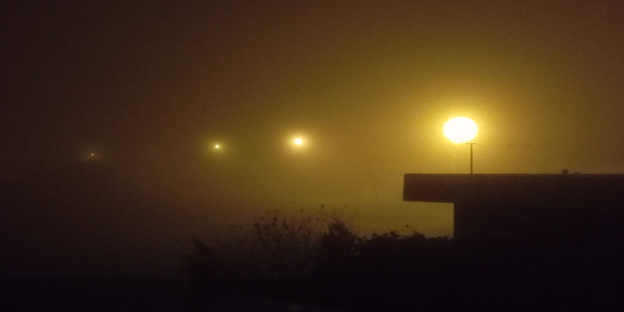 Mardin’de yoğun sis etkili oldu