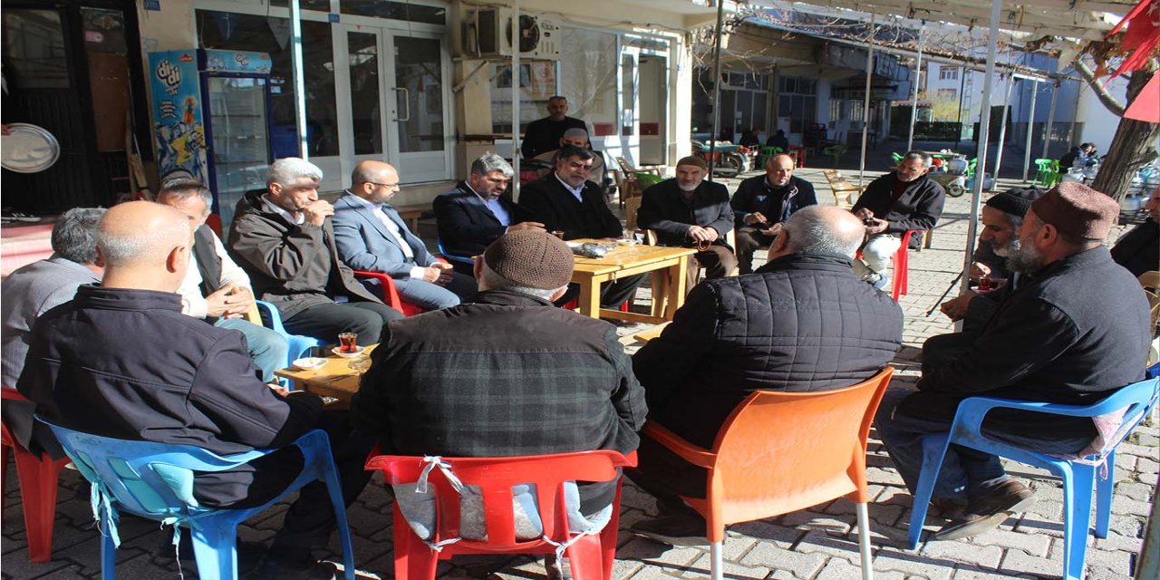 HÜDA PAR Milletvekili Dinç, Arıcak’ta halkla buluştu