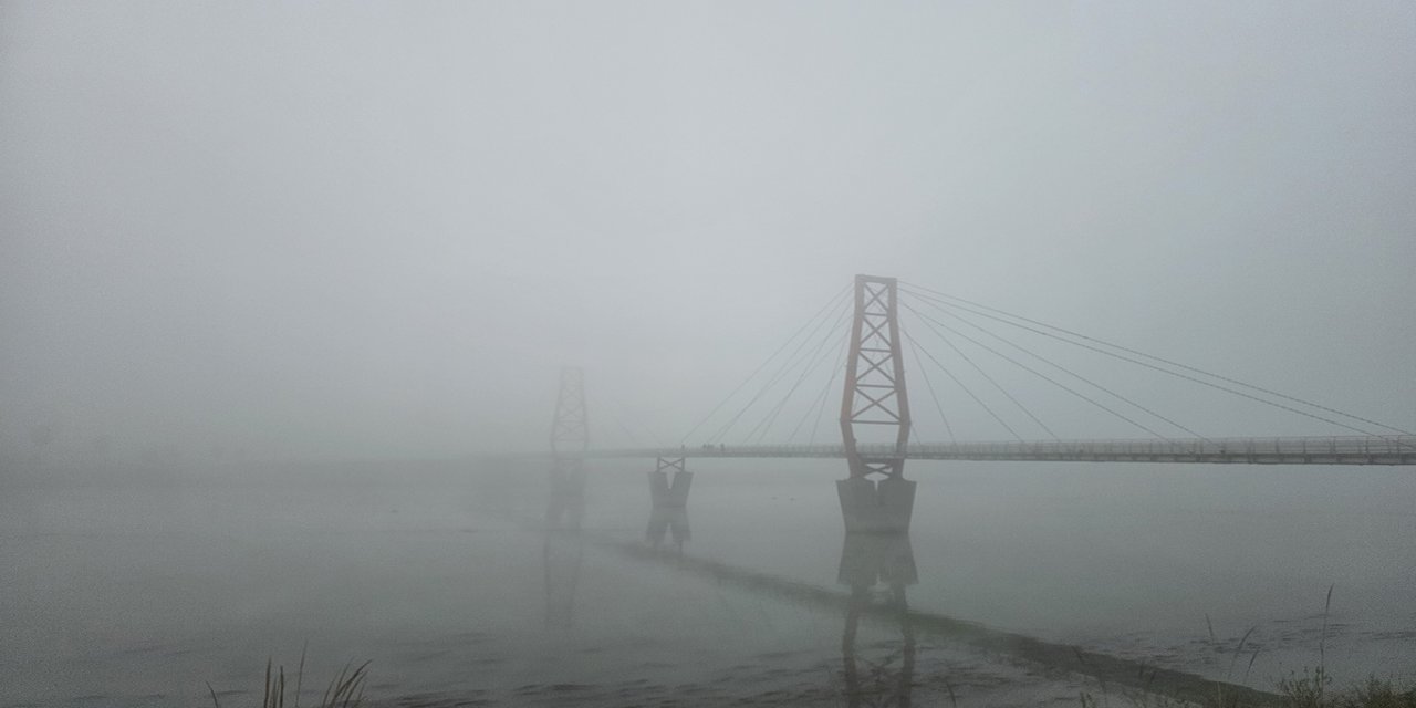 Şırnak güne yoğun sisle uyandı