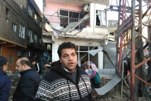 Yasak kalktı, halk ilçeyi terketti