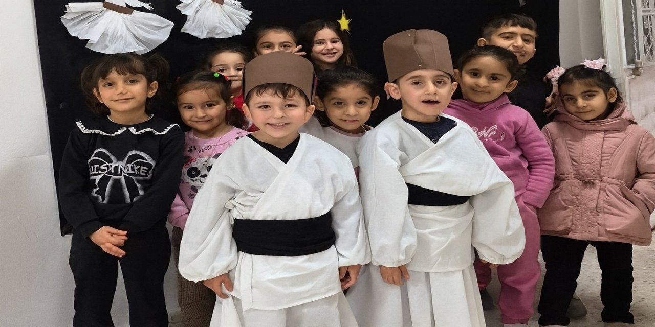 Batman'da çocuklar için Mevlana Haftası etkinliği düzenlendi