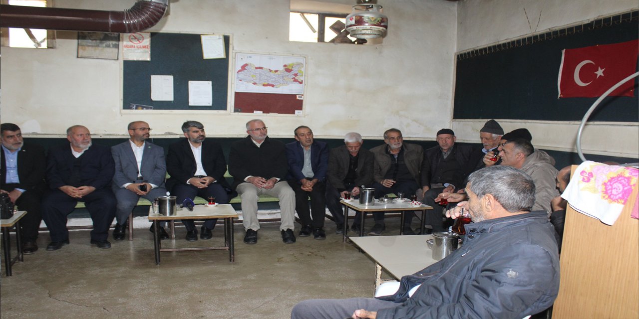 HÜDA PAR Milletvekili Dinç, Palu'da köy ziyaretlerinde bulundu