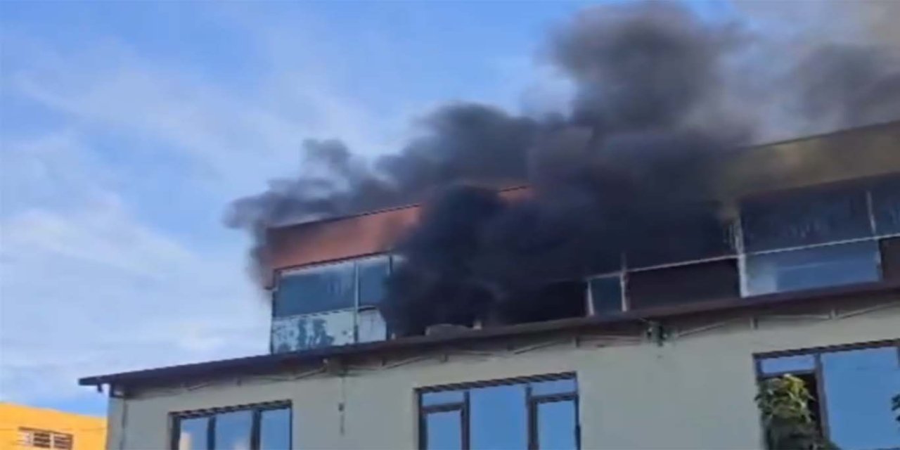 Şanlıurfa’da halı yıkama atölyesinde yangın