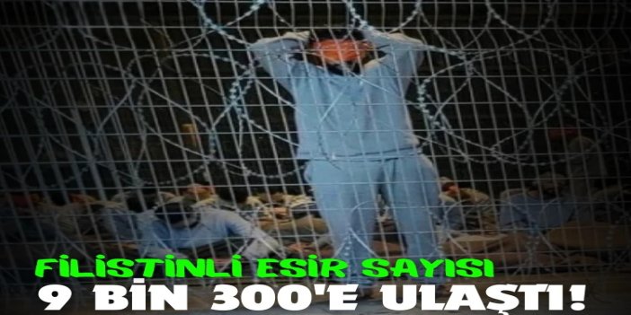 İşgal zindanlarında Filistinli esir sayısı artıyor