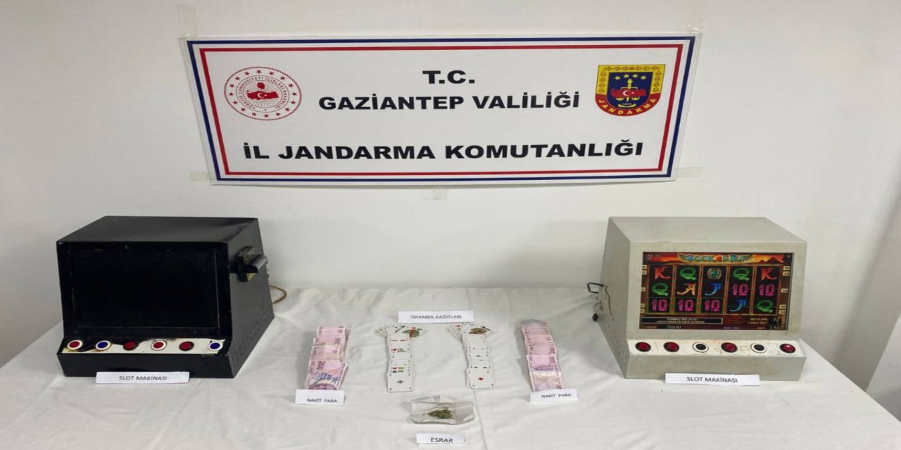 Gaziantep'te kumar operasyonu: 9 kişiye idari para cezası
