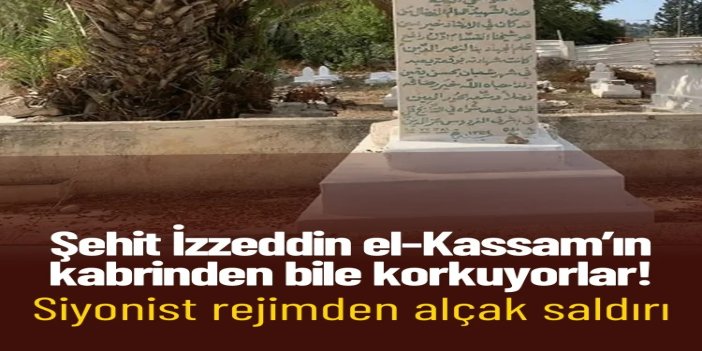 90 yıl sonra bile korku bitmedi: Siyonist rejim Şehit İzzeddin el-Kassam'ın kabrini hedef aldı
