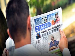 O ülke Zaman Gazetesini kapattı