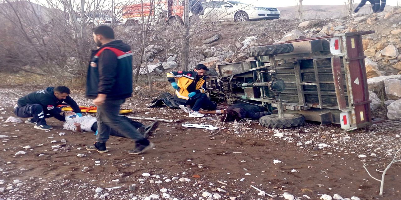 Malatya'da pat pat kazası: 3 yaralı