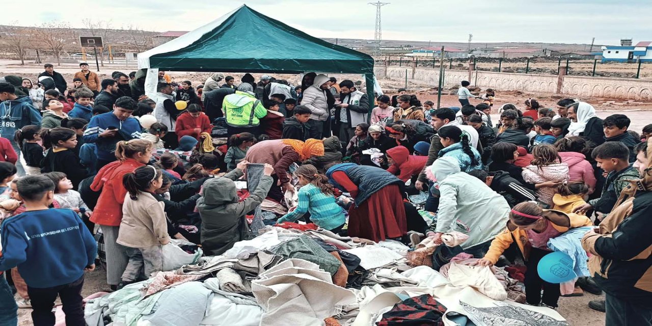 Umut Kervanı’ndan Karacadağ’da yardım seferberliği