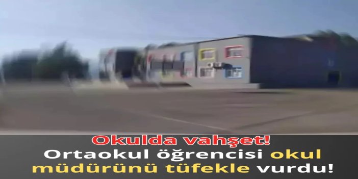 Mersin'de okulda silahlı saldırı: Okul müdürü yaralandı