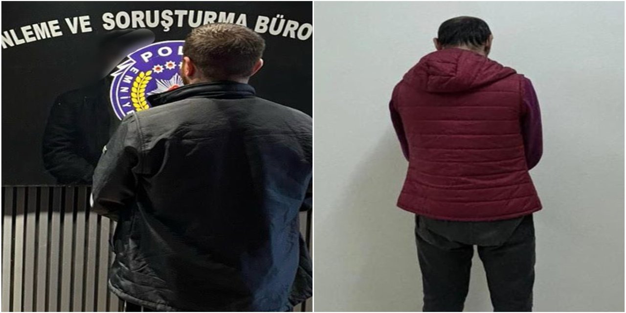 Gaziantep'te araması bulunan 2 kişi yakalandı