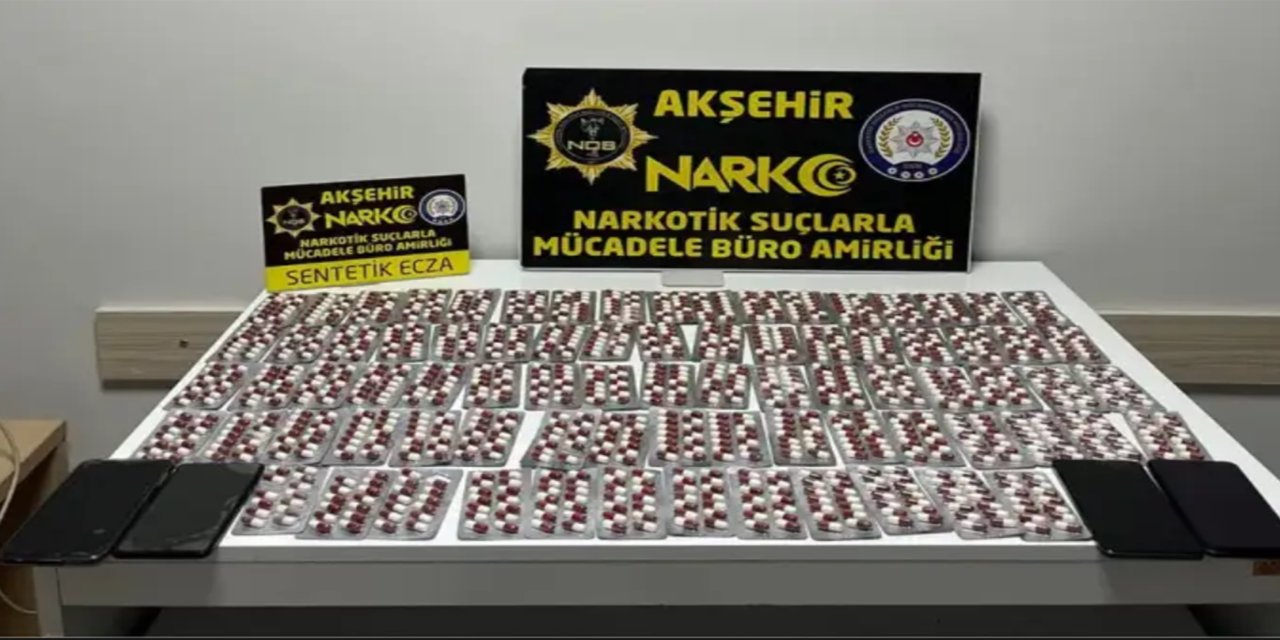 Konya'da eş zamanlı uyuşturucu operasyonu