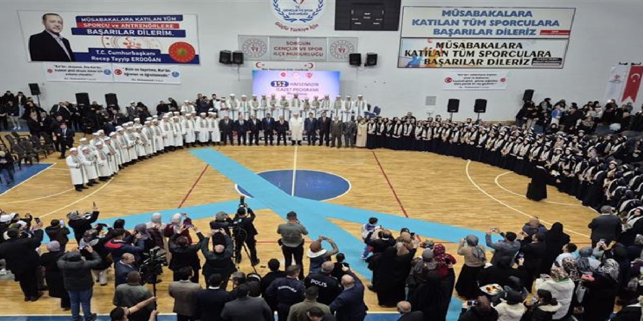Yozgat’ta 152 hafız için icazet töreni düzenlendi