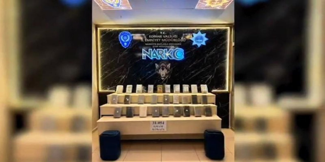 Kapıkule’de uyuşturucu operasyonu: 31 kilogram kokain ele geçirildi