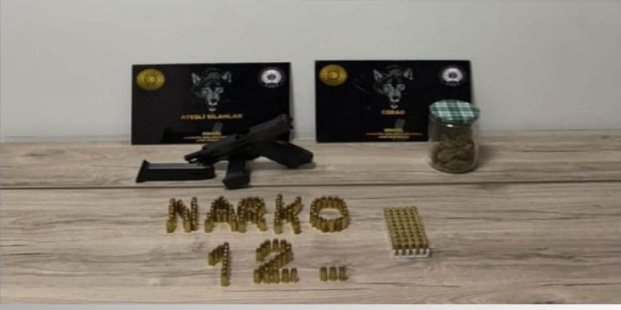 Bingöl’de 1 tabanca ve çok sayıda fişek ele geçirildi