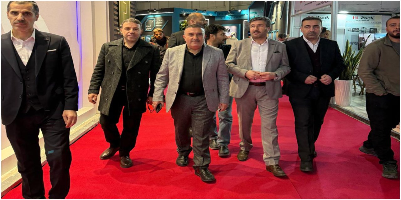 HAKSİAD Van heyeti Tahran’daki fuara katıldı