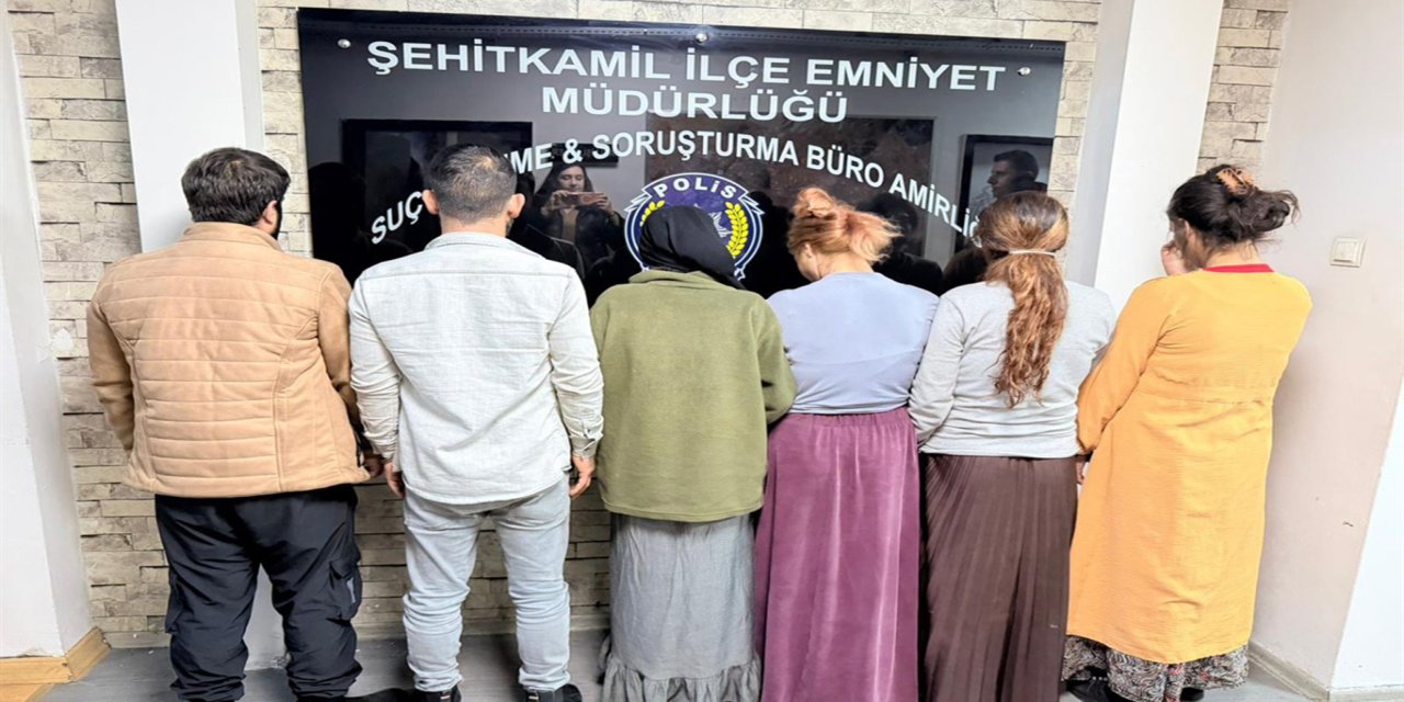 Gaziantep’te hapis cezası bulunan 6 şüpheli yakalandı