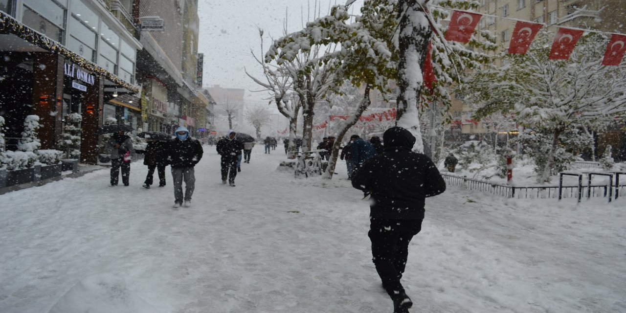 Siirt’te kar sevinci: Kent beyaza büründü, vatandaşlar sokaklara akın etti