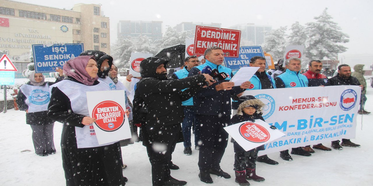 Memur-Sen Diyarbakır İl Başkanı Tekdemir: Baskı, sürgün ve mobbinge son verin